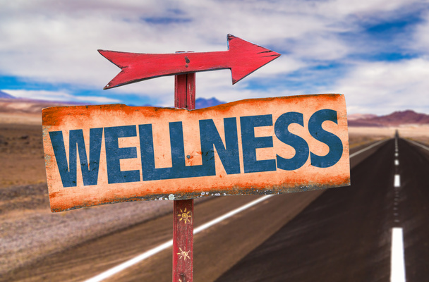 Wellness wooden sign - Photo, Image