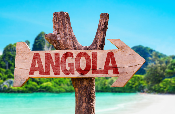 Vývěsní štít Angola - Fotografie, Obrázek