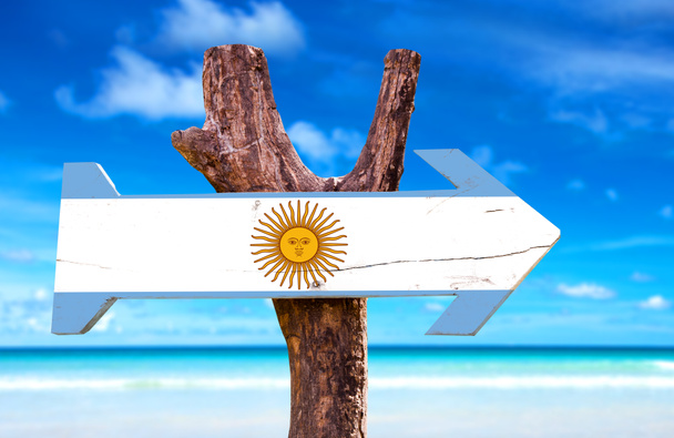 Vývěsní štít Argentina - Fotografie, Obrázek