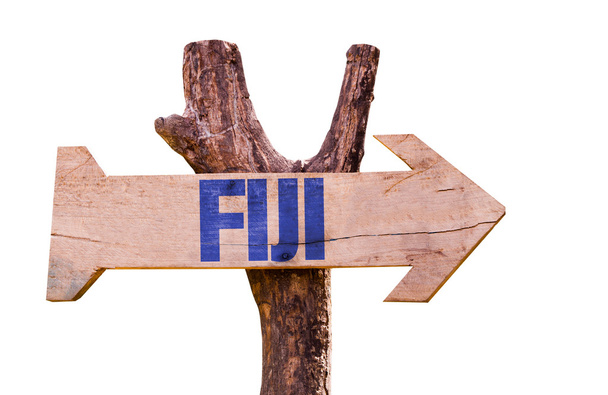 Деревянный знак Фиджи
 - Фото, изображение