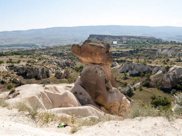 ギョレメ国立公園内の岩。Cappadocia.Turkey - 写真・画像