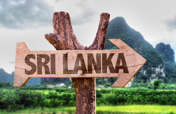 Деревянный знак Шри-Ланки
 - Фото, изображение