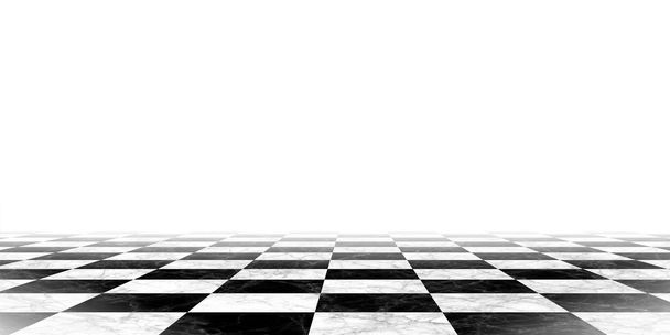 Black and white chessboard background - Photo, Image