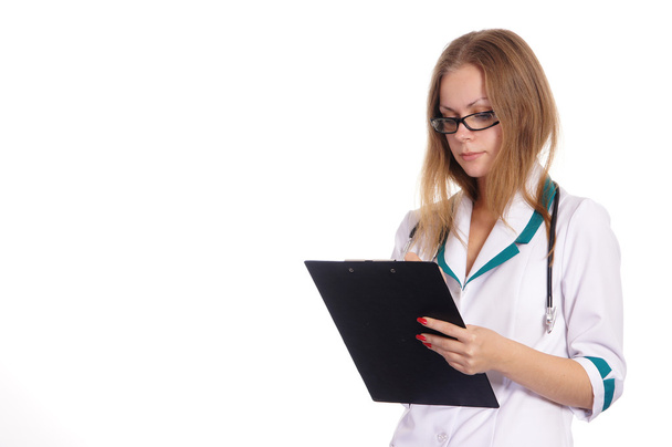 Doctor with list - Photo, image