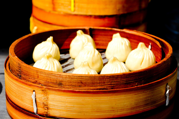 Chinese Dim som knoedels voedsel - Foto, afbeelding