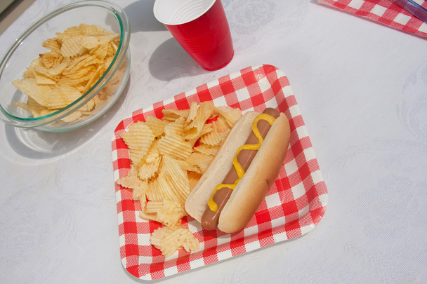 Hotdog de verão
 - Foto, Imagem