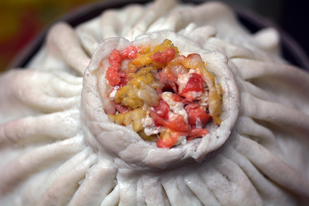 Kínai Dim sum gombóc élelmiszer - Fotó, kép