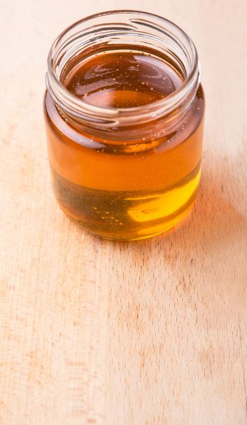 Honey In Mason Jar - Foto, Bild