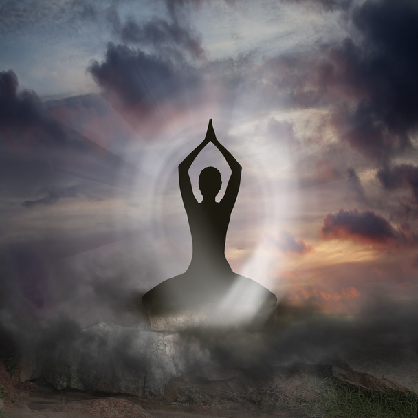 Yoga en spiritualiteit - Foto, afbeelding