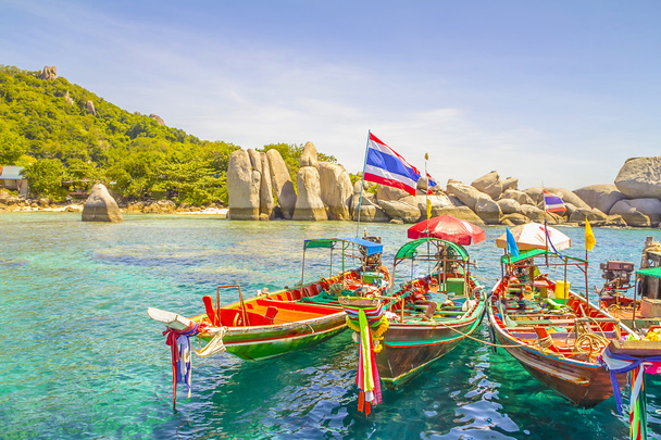 Thaise boten - Foto, afbeelding