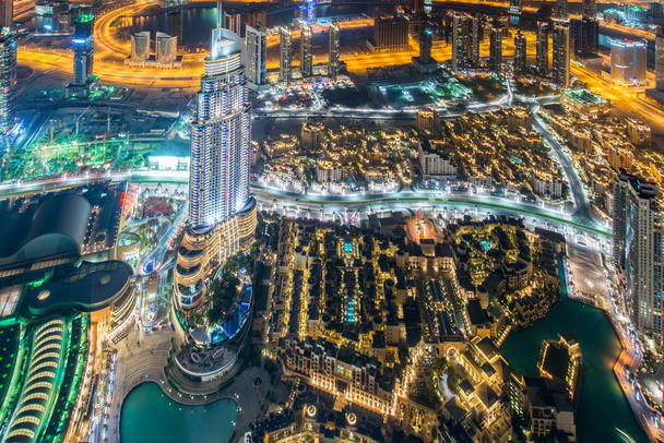 Yön panoraama Dubai
 - Valokuva, kuva