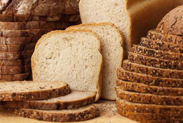 různé chleby - Fotografie, Obrázek