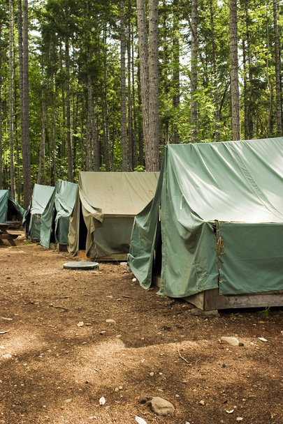 stany na letním táboře - Fotografie, Obrázek