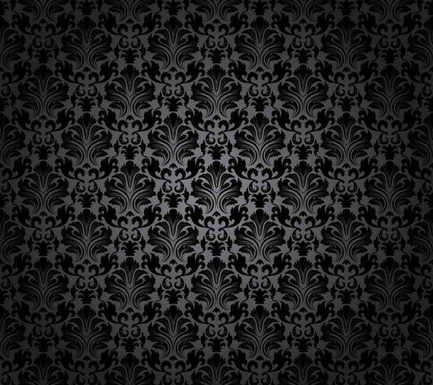 Damask seamless pattern - Vektor, Bild