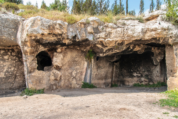 Höhlen in der lachischen Region von israel - Foto, Bild