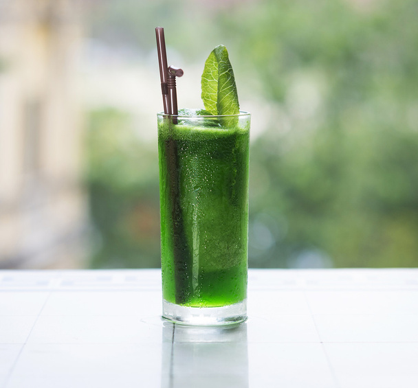 green vegetable detox juice - Photo, Image