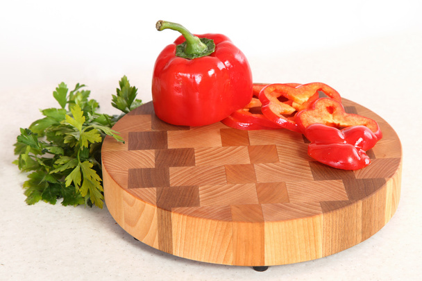 vegetables on a chopping board - Foto, Imagem