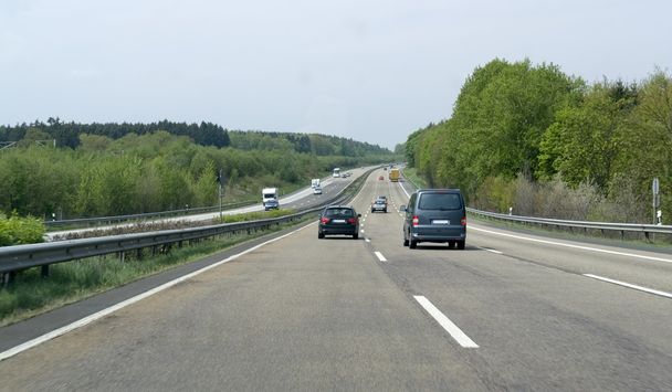 Highway scenery in Southern Germany - Photo, Image