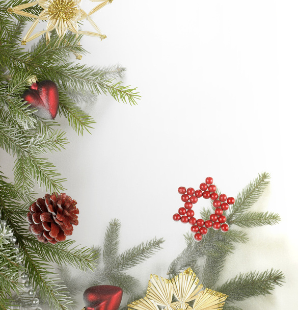 dekorativní vánoční zpět - Fotografie, Obrázek