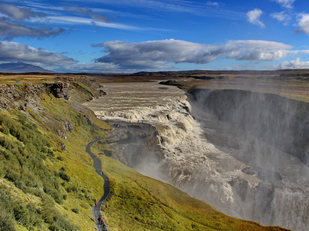 водопад Галлфосс, Исландия
 - Фото, изображение