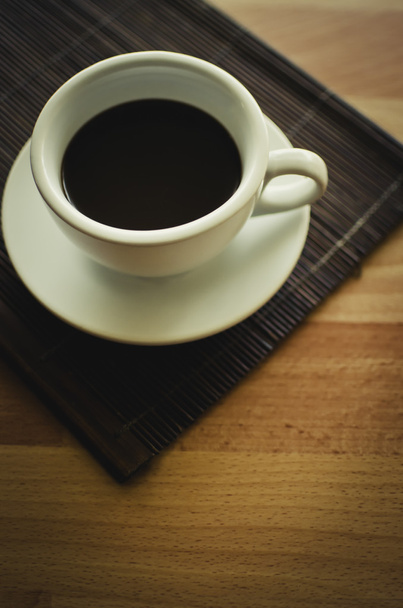 Zwarte koffie - Foto, afbeelding