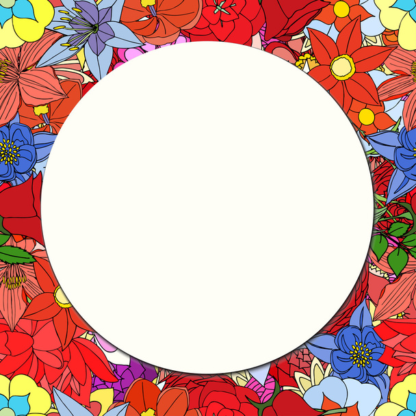 Round paper - Vector, Image