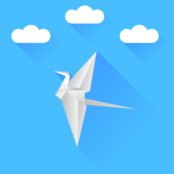 Paper Bird - Vector, Imagen