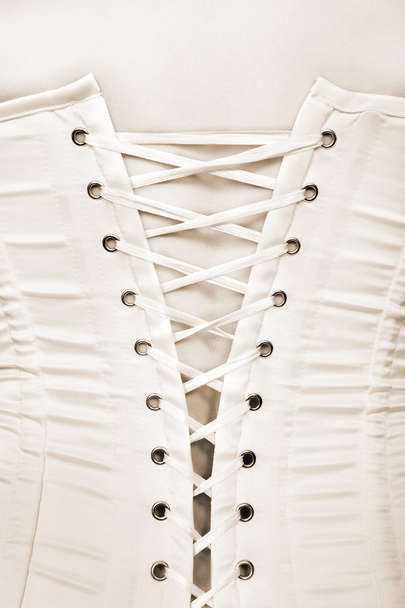 Gros plan d'une femme en corset
 - Photo, image