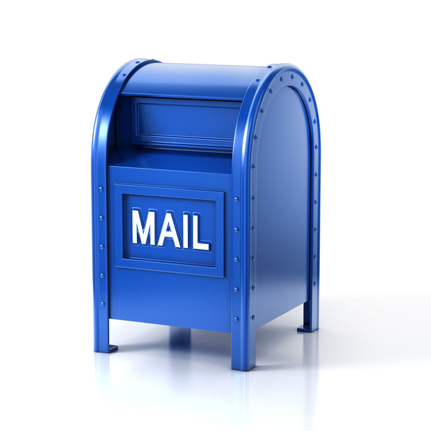 mail box isolated on white background - Zdjęcie, obraz