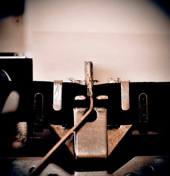 Szanowny Panie tekst wpisany na stara maszyna do pisania - Zdjęcie, obraz