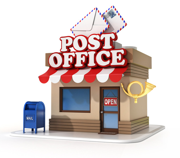 miniature post office - Photo, Image