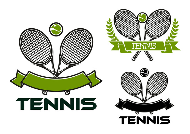 Raquetas de tenis Royalty Free Stock SVG Vector and Clip Art