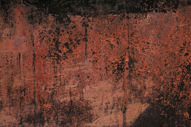 Texture of rusty metal wall - Фото, изображение