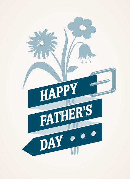 Happy Fathers Day - Vector, Image