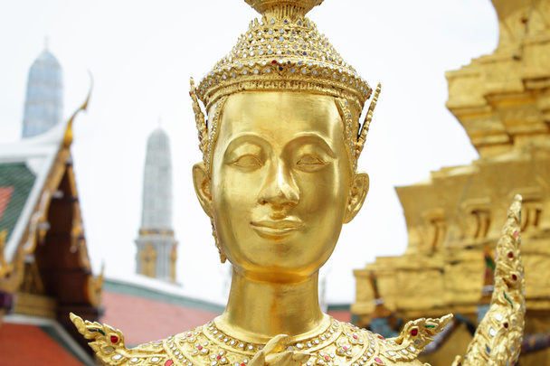 Buddha sculpture in Grand Palace, Thailand - Φωτογραφία, εικόνα