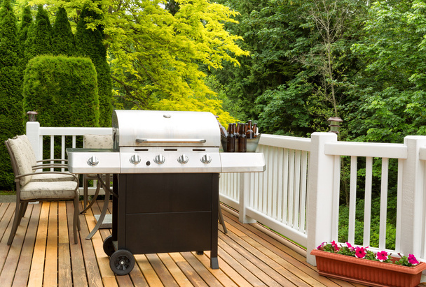 BBQ and Beer for outdoor party time  - Photo, Image