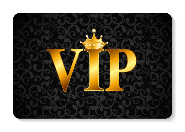 Membros VIP Card Vector Ilustração
 - Vetor, Imagem