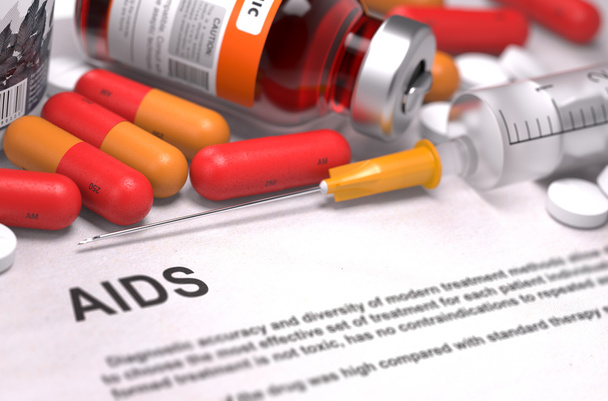 AIDS Diagnosis. Medical Concept.  - Photo, Image