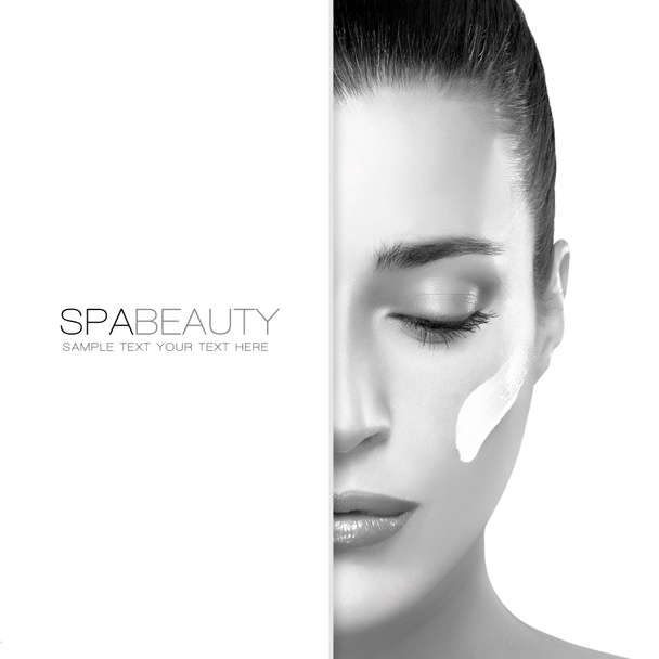 Spa Beauty and Skincare konsepti. Mallin rakenne
 - Valokuva, kuva