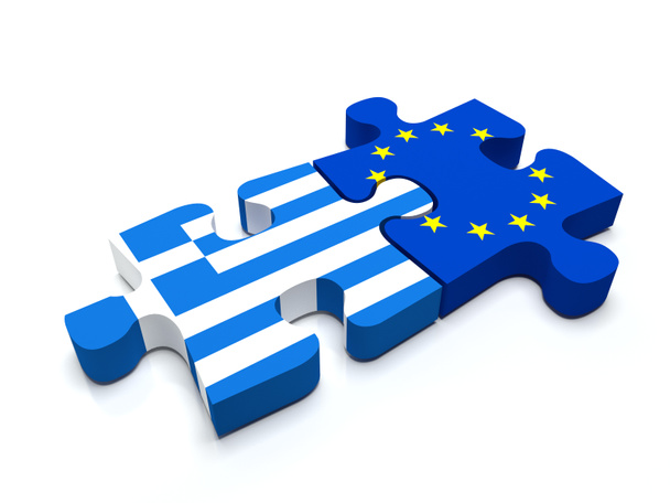 Griechenland - Puzzle Europäische Union - Foto, Bild