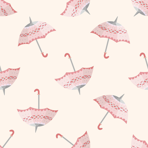Umbrella , cartoon seamless pattern background - Vektor, Bild