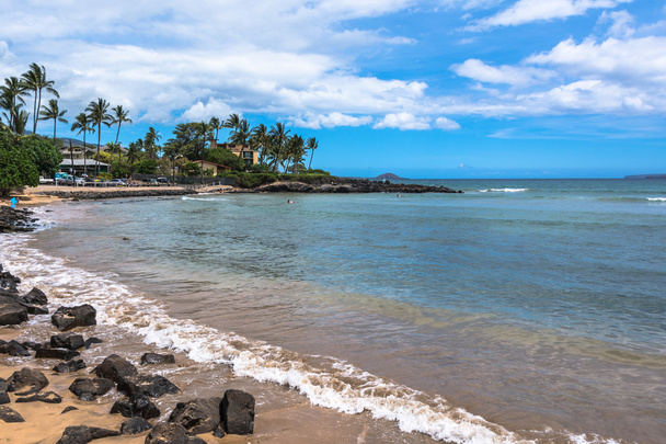 Παραλία κατά μήκος της ακτής Wailea σε Maui, Χαβάη - Φωτογραφία, εικόνα