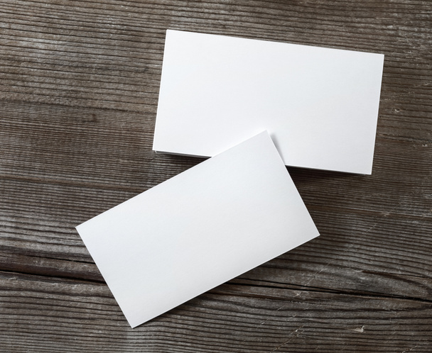 Photo of blank business cards - Photo, image