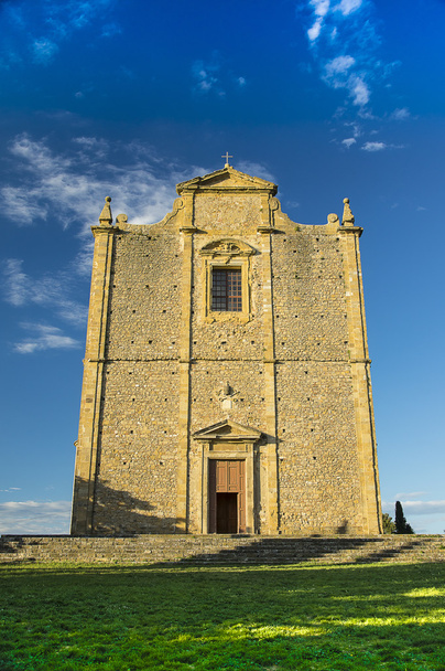 die kirche von san giusto nuovo (volterra toskana italien) - Foto, Bild