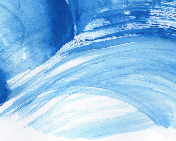 Abstract watercolor painted background - Foto, afbeelding