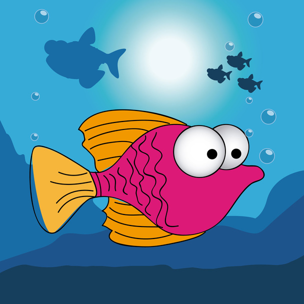 Риба дизайн
  - Вектор, зображення