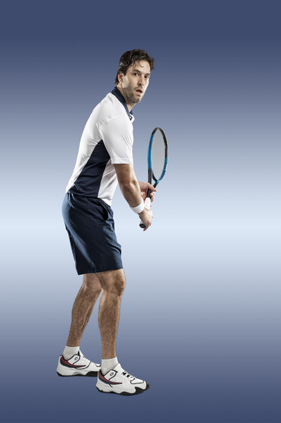 Tennis Player. - Zdjęcie, obraz
