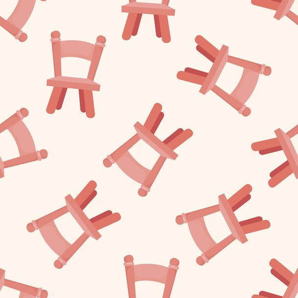 chair ,seamless pattern - Vector, afbeelding