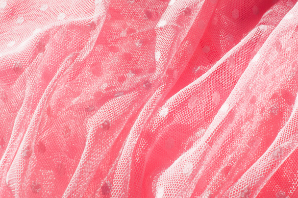 Текстура ткани кружева с блестками на тканевом фоне. Ma
 - Фото, изображение