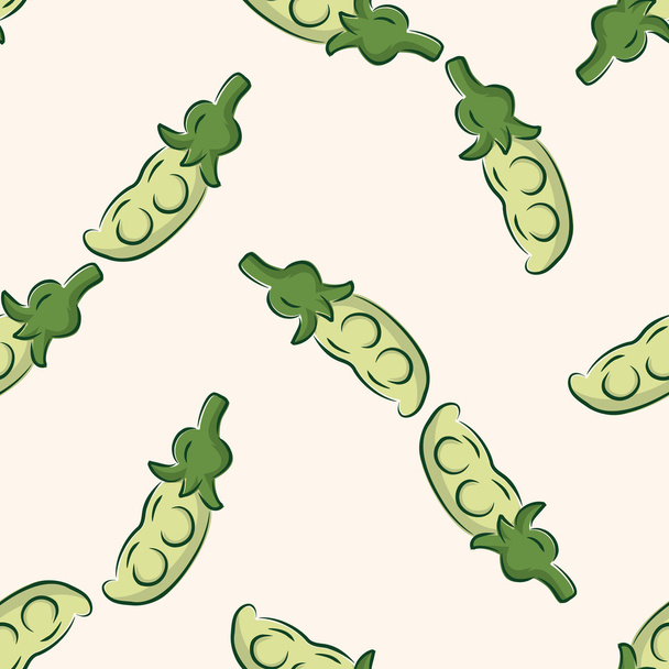 vegetable pea icon,10,seamless pattern - Вектор, зображення